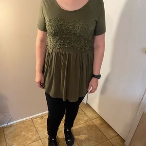 Olive shirt
